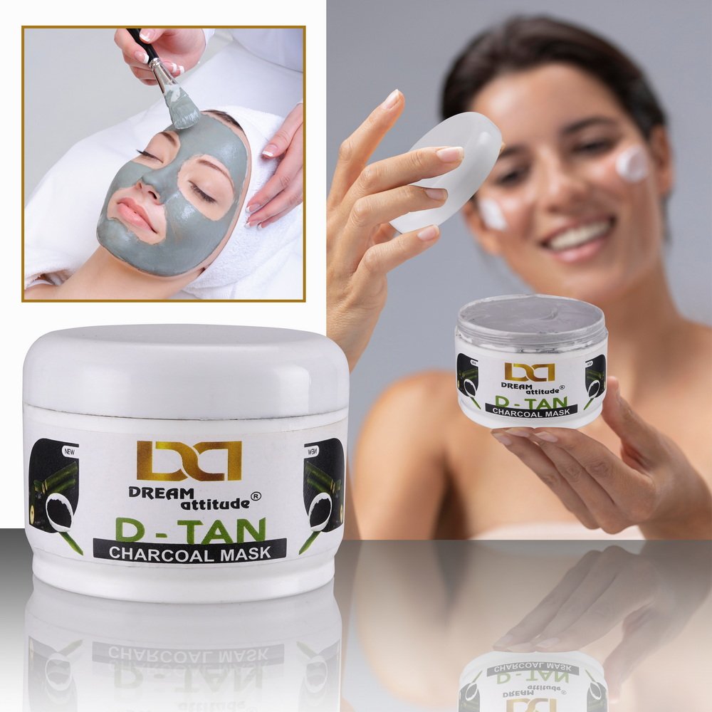 D - TAN CHARCOAL MASK [500 GM] - Image 3 - NR Beauty World