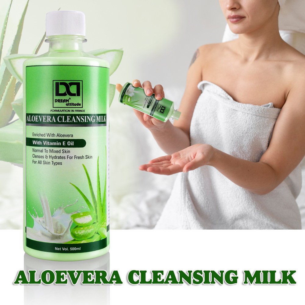 ALOEVERA CLEANSING MILK  - Image 4 - NR Beauty World