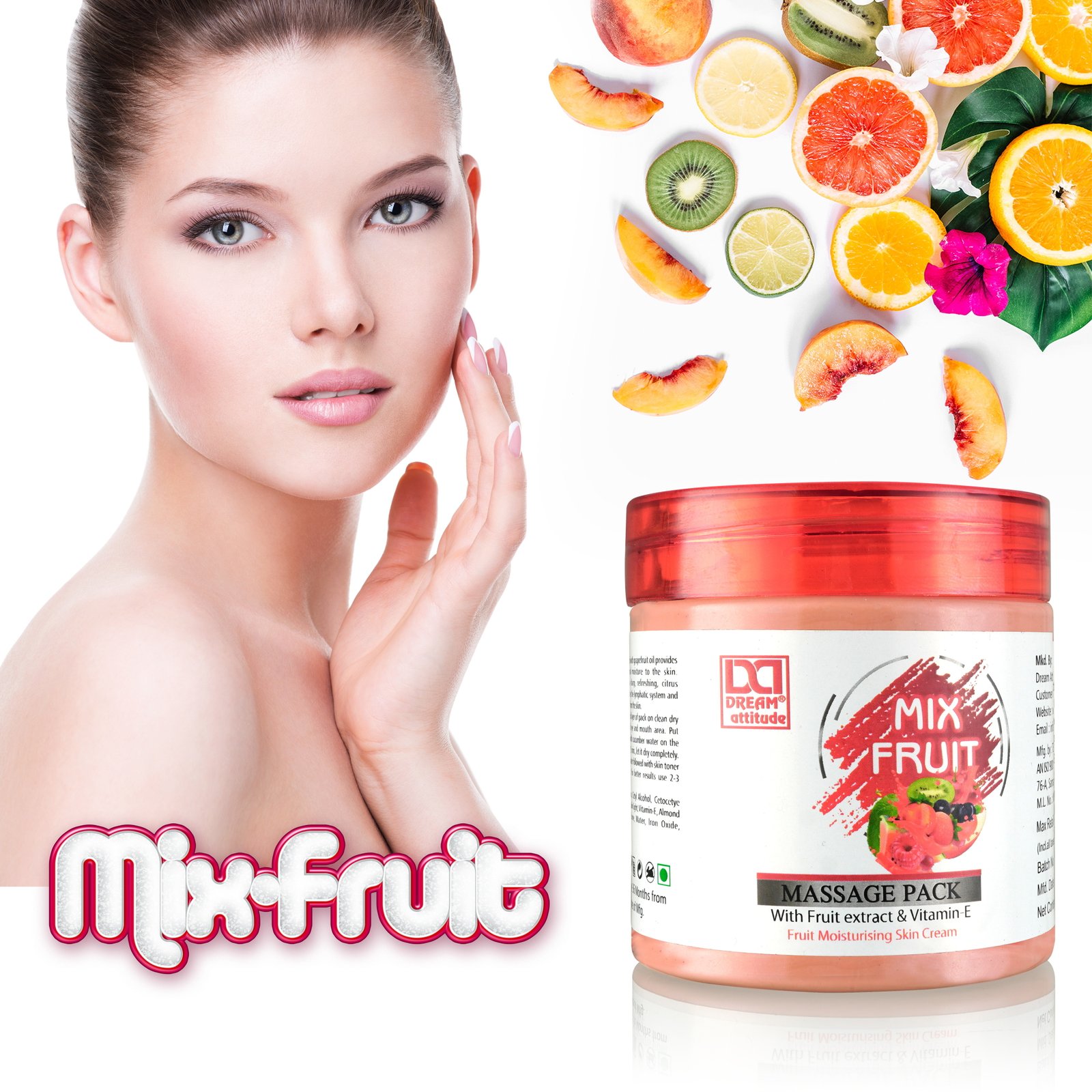MIX FRUIT MASSAGE PACK - Image 3 - NR Beauty World