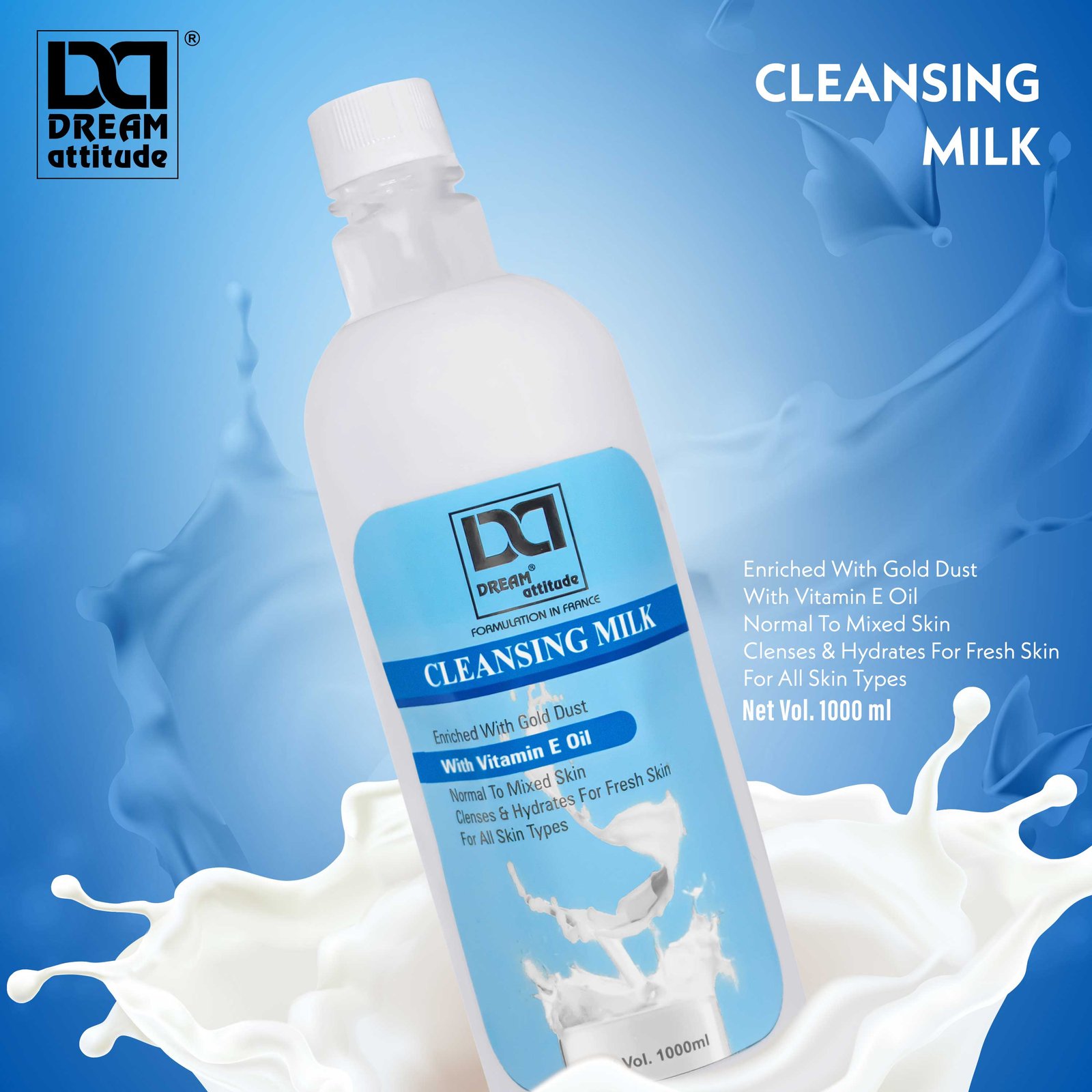 WHITENING CLEANSING MILK [1000ML] [500ML] - Image 4 - NR Beauty World