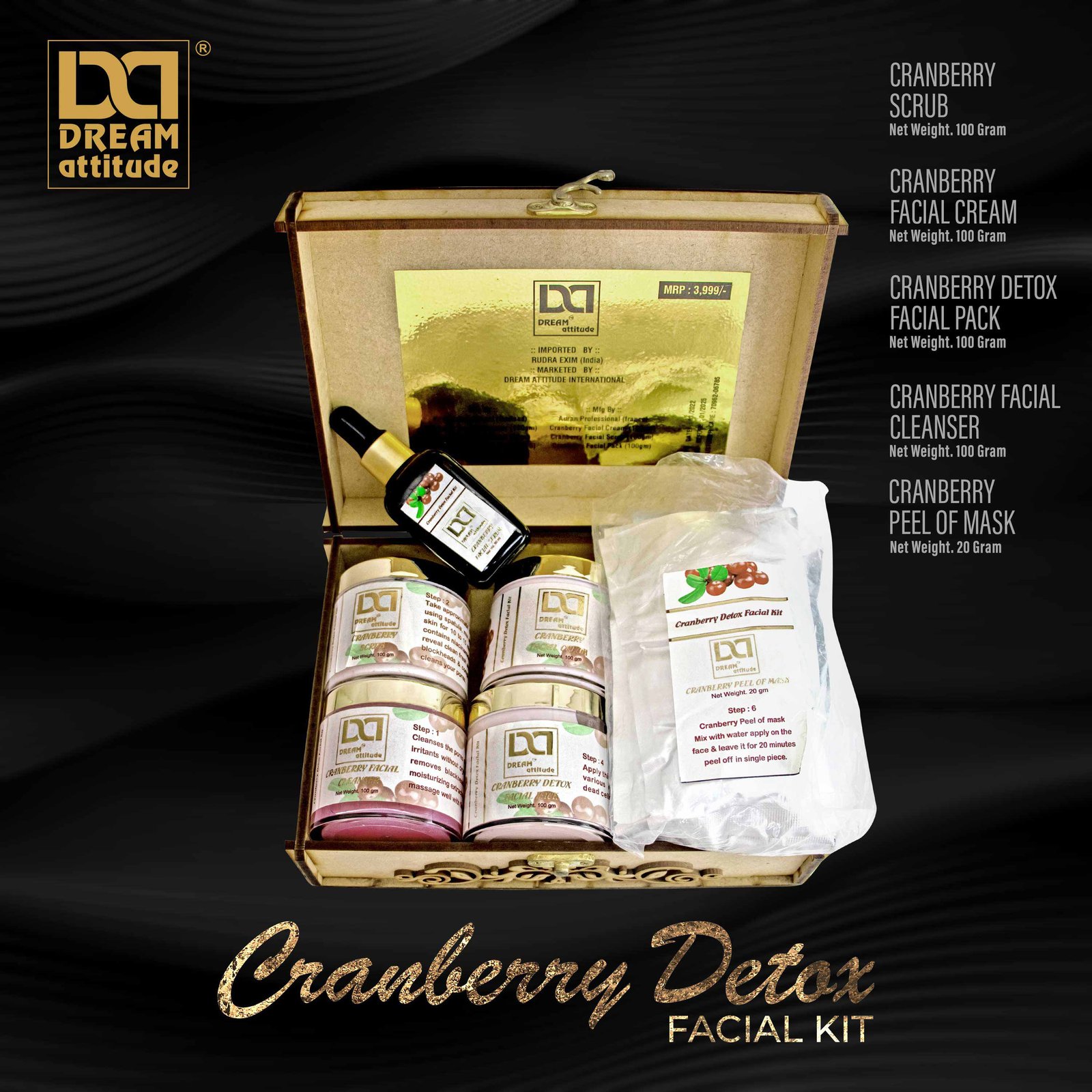 CRANBERRY DETOX FACIAL KIT  - Image 3 - NR Beauty World