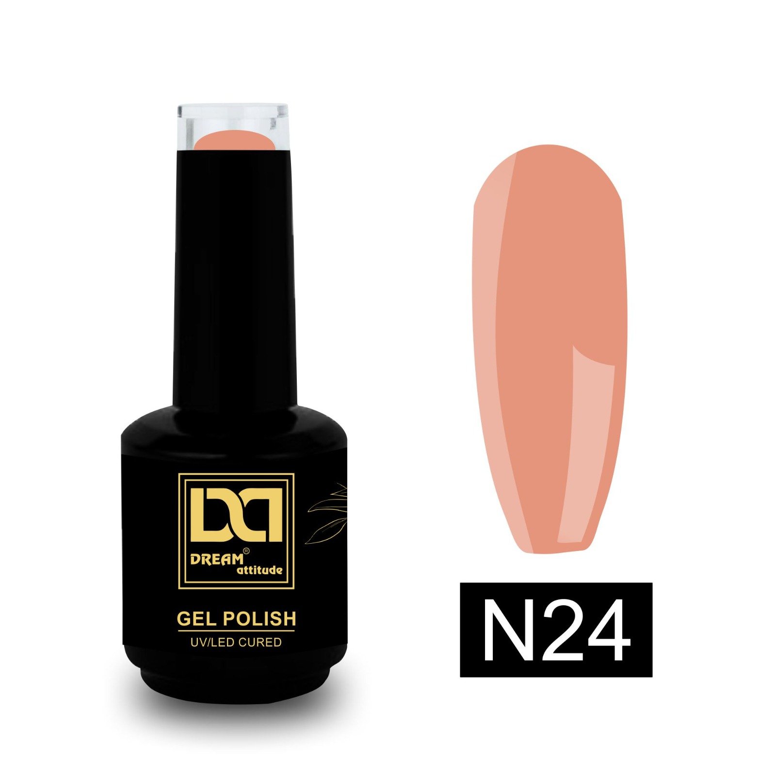 Unveil Artistry with Dream Attitude Crackle Gel Polish 15ml N-19 to N-24 - Image 6 - NR Beauty World