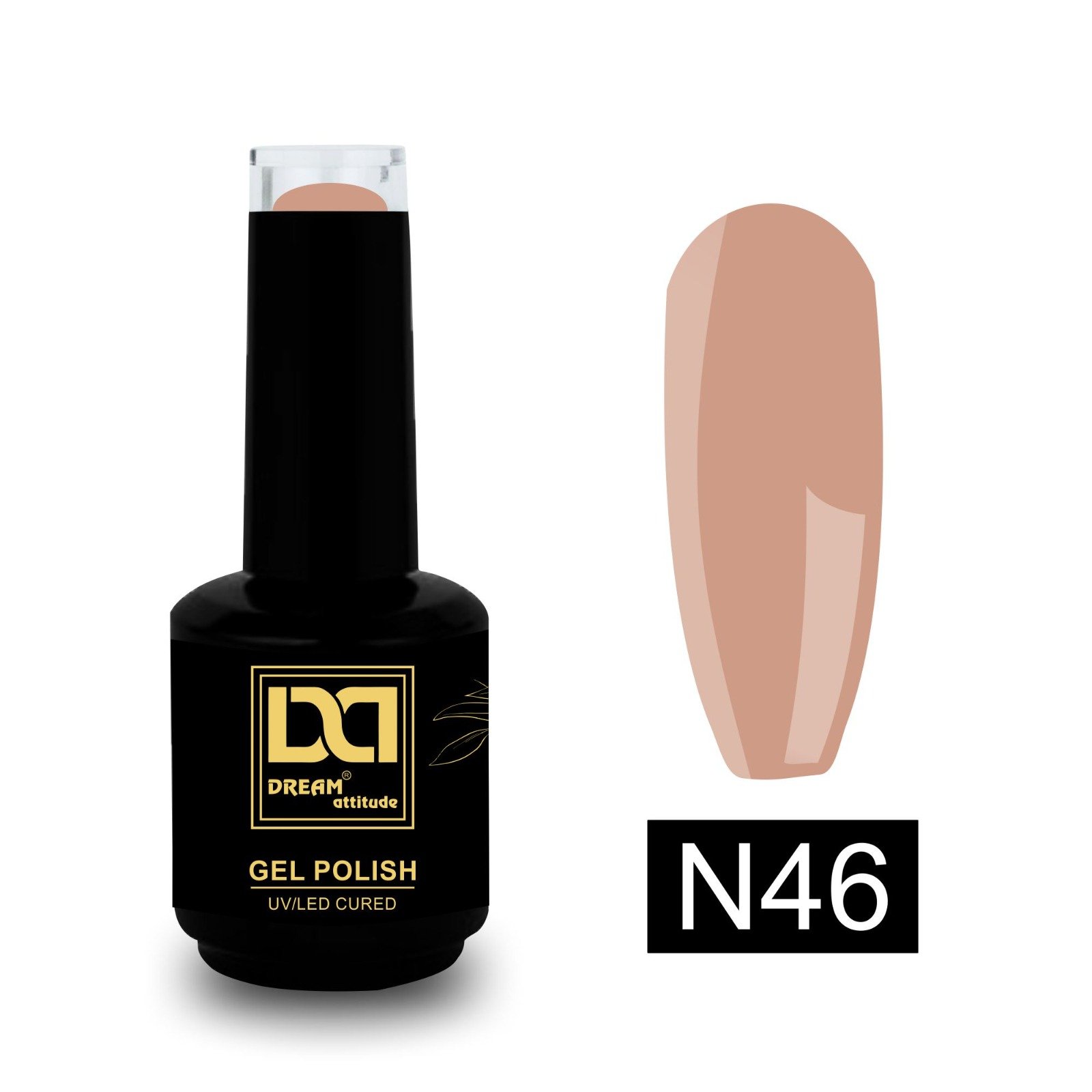 Unveil Artistry with Dream Attitude Crackle Gel Polish 15ml N-43 to N-48 - Image 4 - NR Beauty World